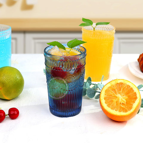 Loivttvv versatile glass cups suit beer juice or water.