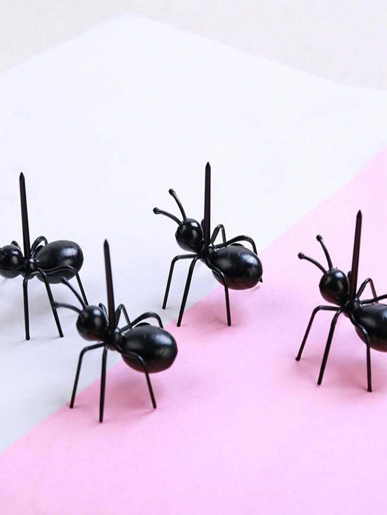 Loizziuy ant-shaped fruit pick brightens fruit platters and casual gatherings with whimsy.