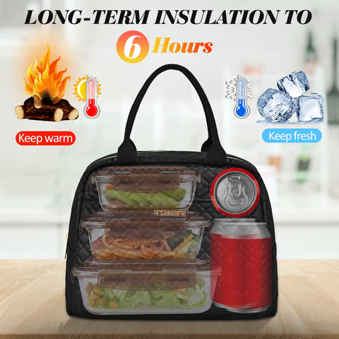 LOKASS front pocket keeps utensils and keys organized