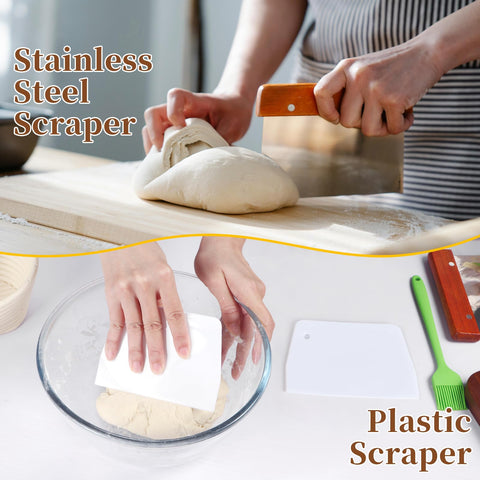Bread lame with five blades for precise scoring on Lokeisna set