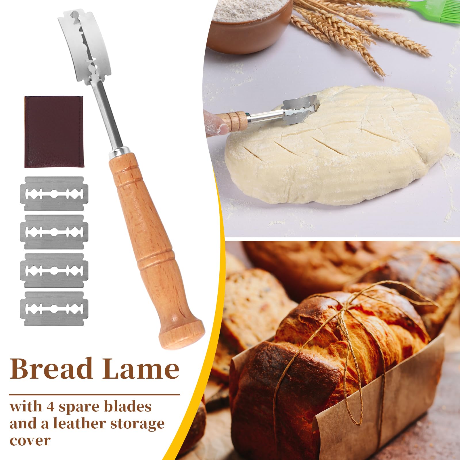 Dough whisk included in Lokeisna kit for light mixing and air incorporation