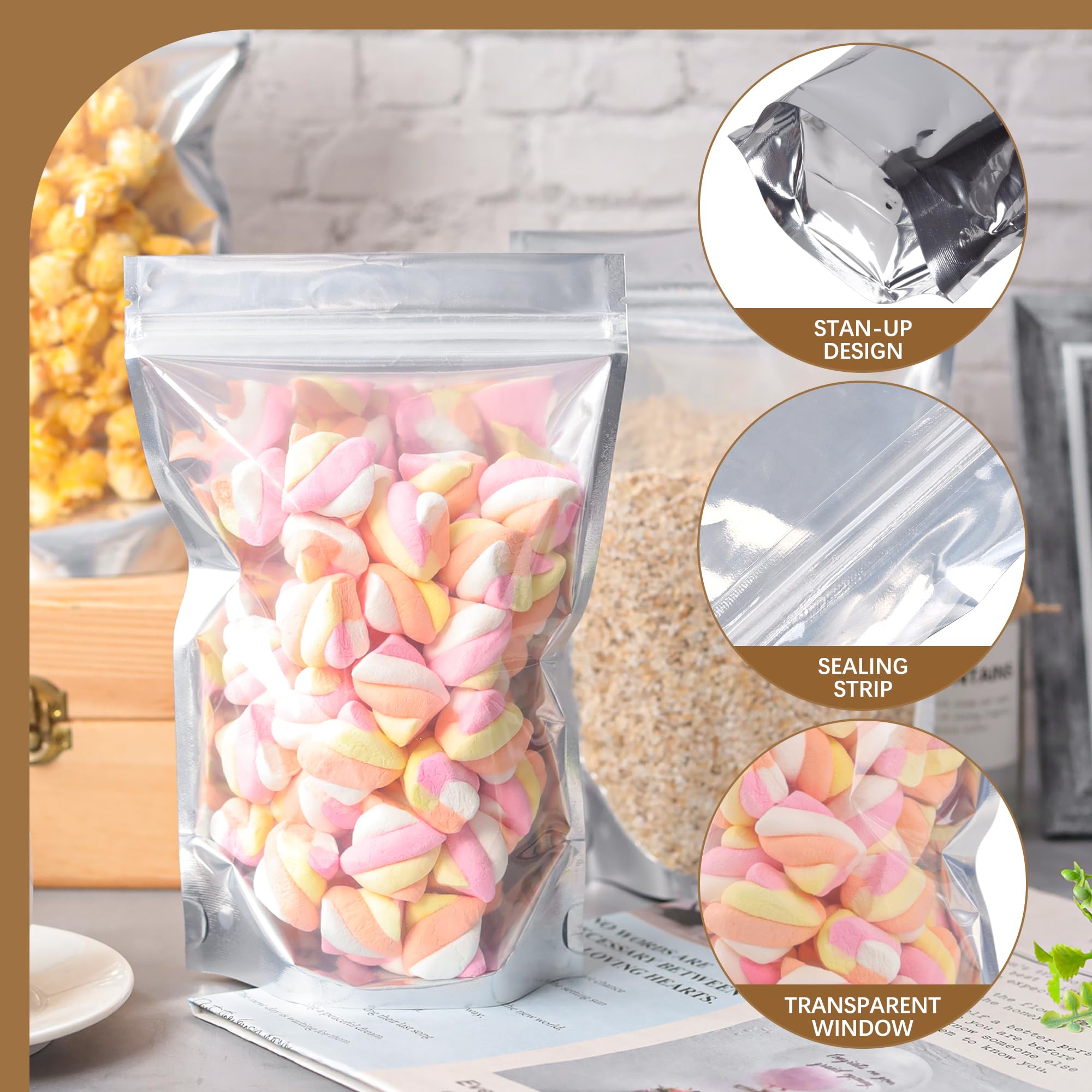 LOKQING self-adhesive zipper seal keeps bags secure and reusable.