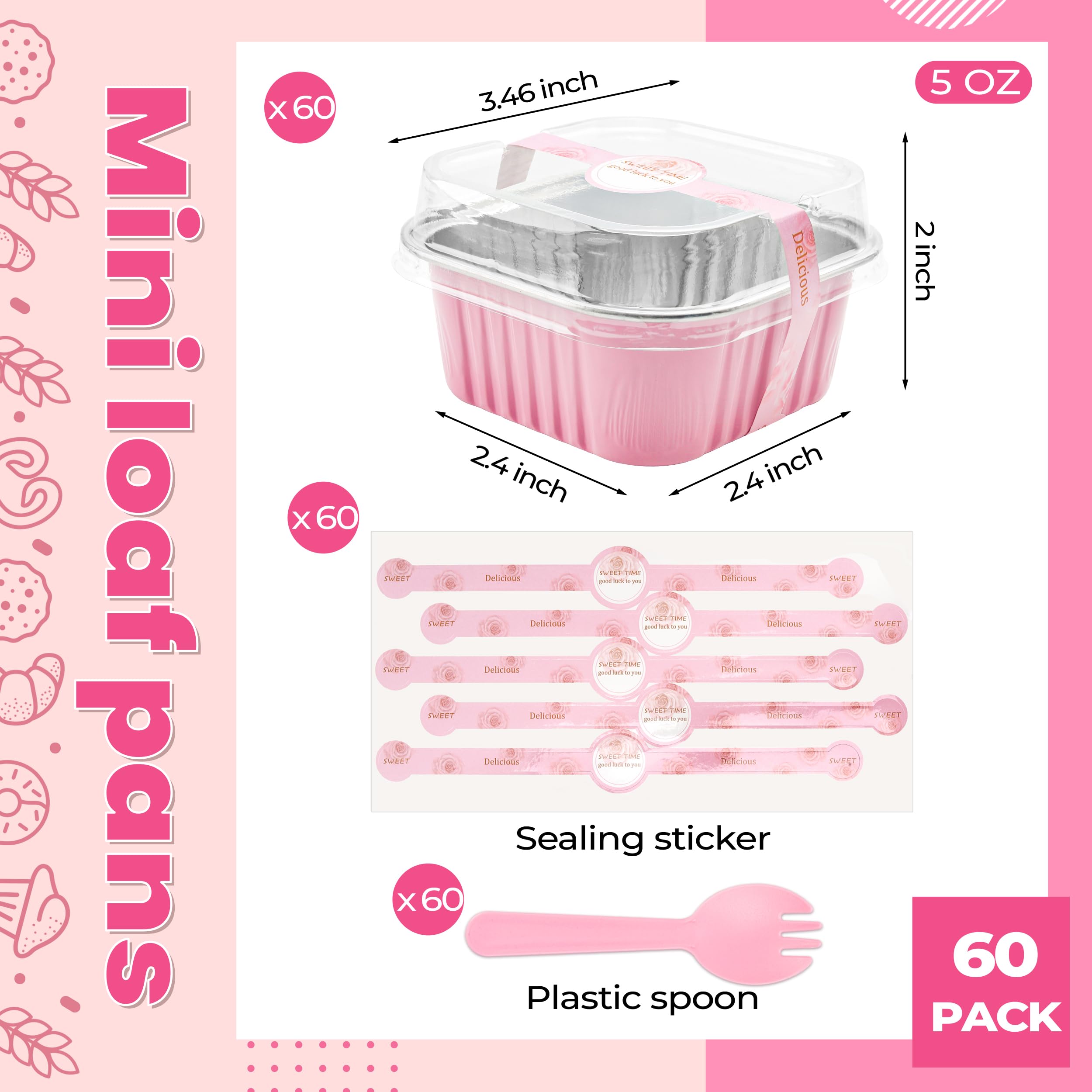 LOKQING transparent lids for mini pans for quick coverage
