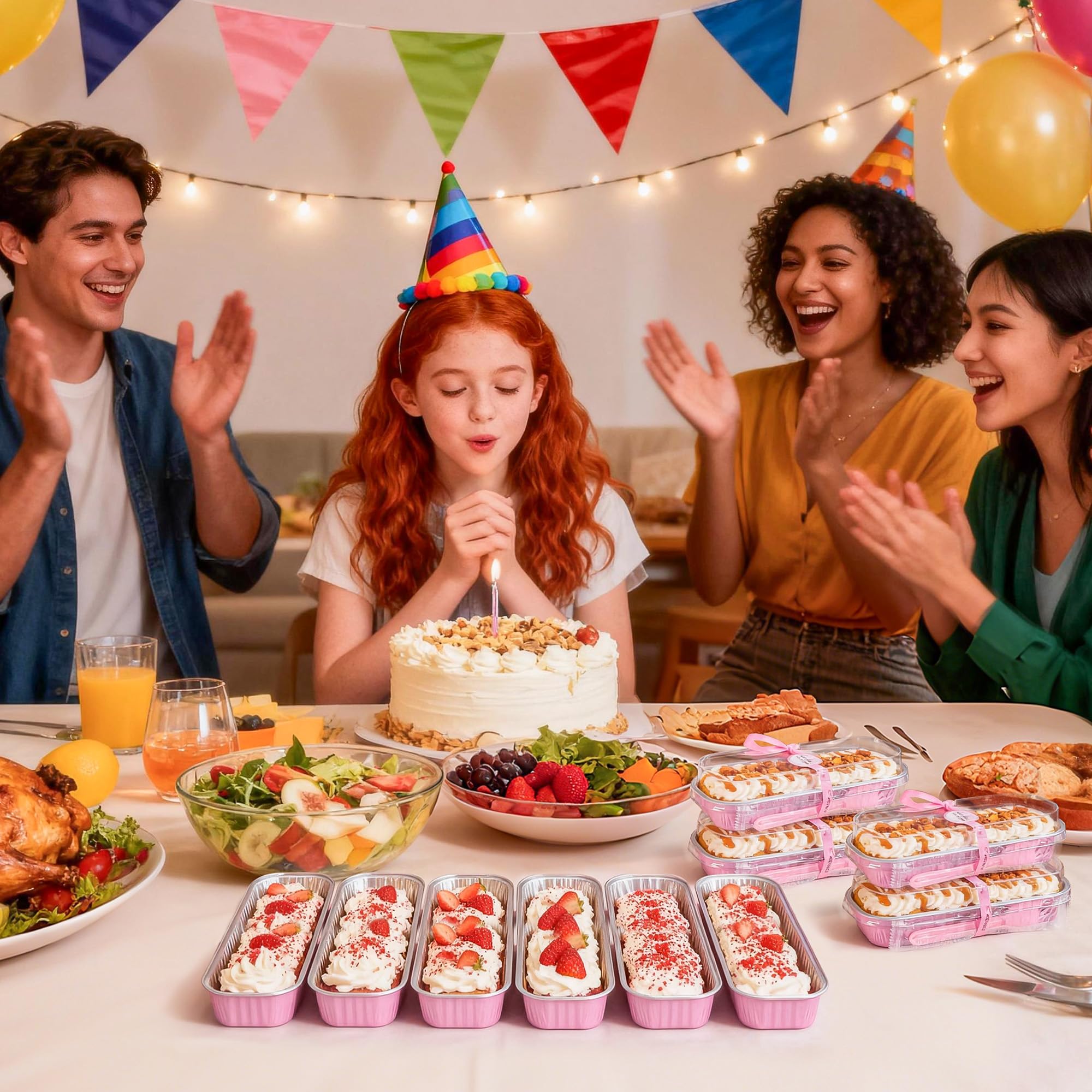 LOKQING vivid pink presentation enhances celebrations