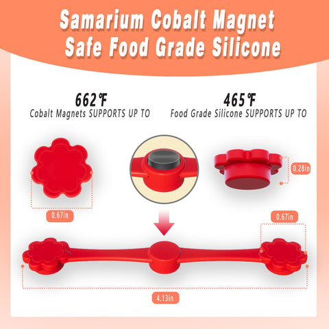 LOLDREAM iron-surface compatible magnet sticks to metal baskets.