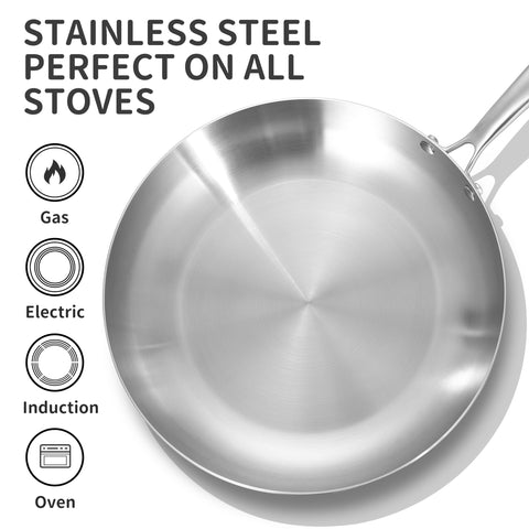 LOLYKITCH pan with detachable handle stays cool and storage-friendly.