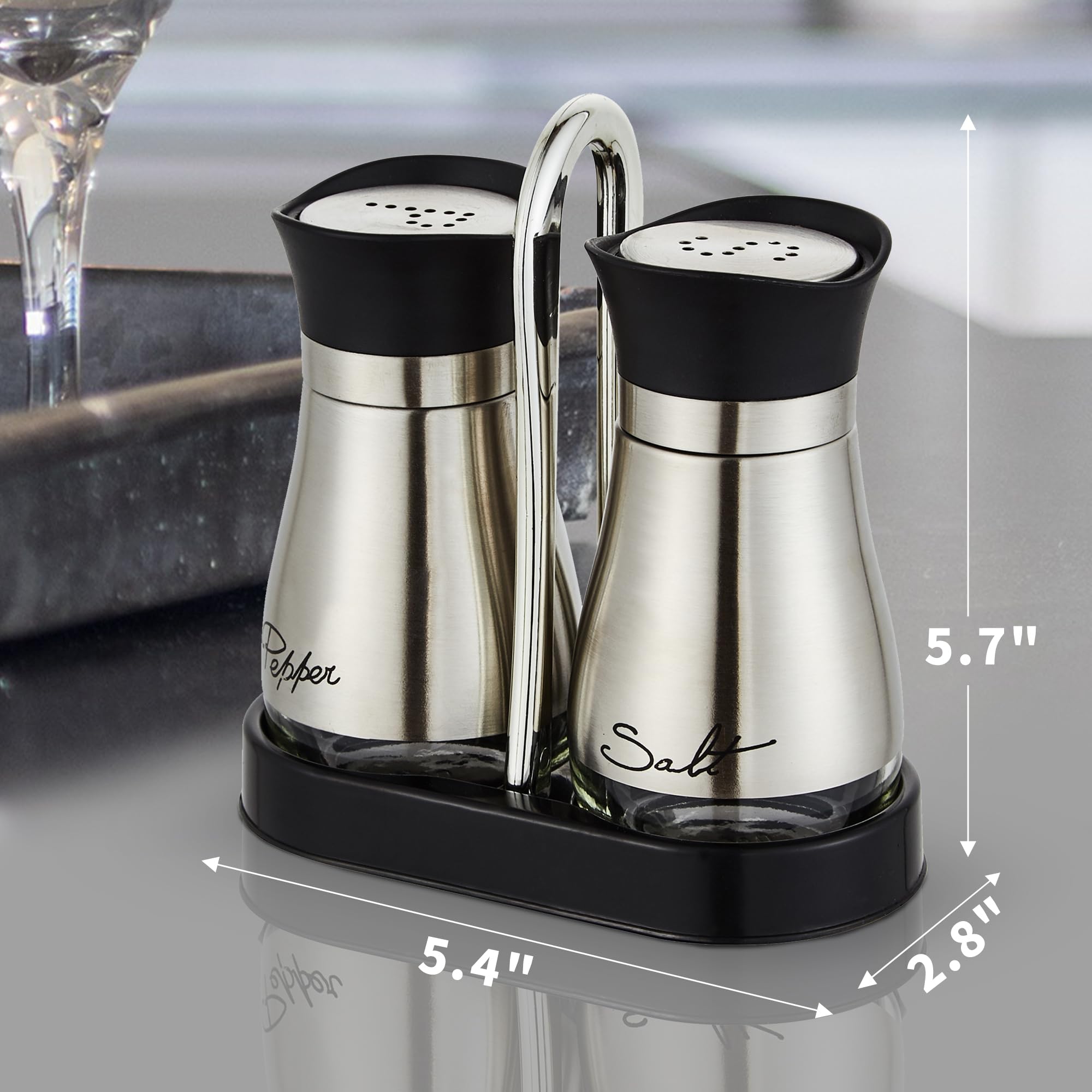 Lonffery shakers have four-ounce capacity for daily use and casual BBQs.