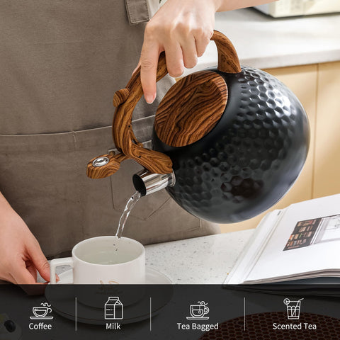 Lonffery silicone heat pad protects hands and countertops.