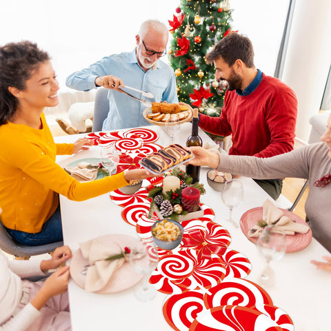 Lonfliness Christmas table runner suits parties and family meals