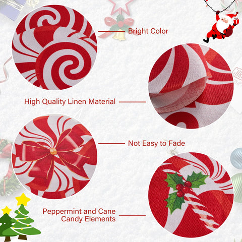 Lonfliness linen table runner offers durable, reusable holiday style