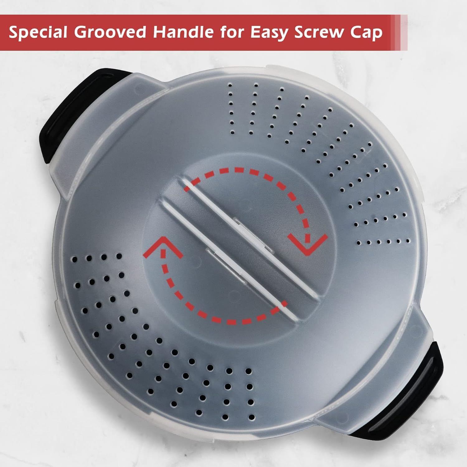 Longmann vegetable steaming preserves flavor and nutrients.