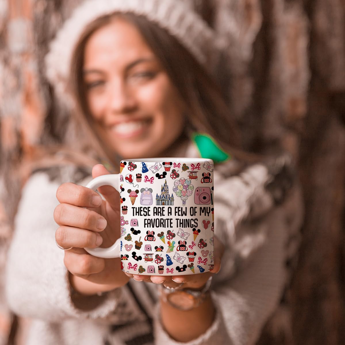 LONGXIN Cartoon Character Lover Gift mug for cozy desk moments.