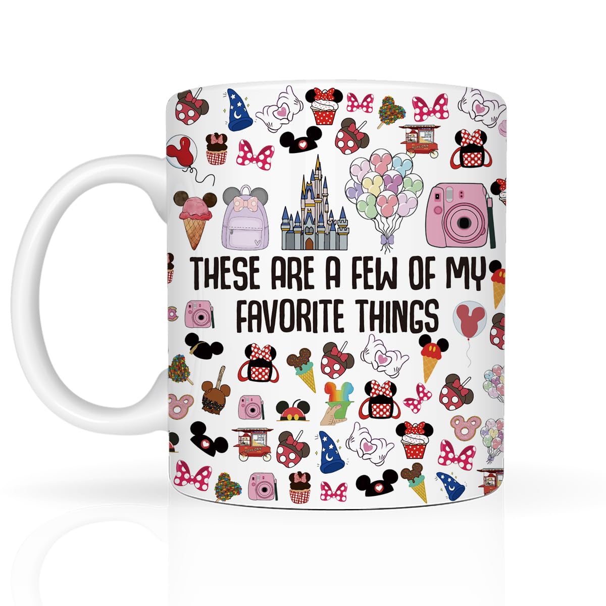 LONGXIN Vacation Trip Gift mug with fairytale art for daily coffee joy.