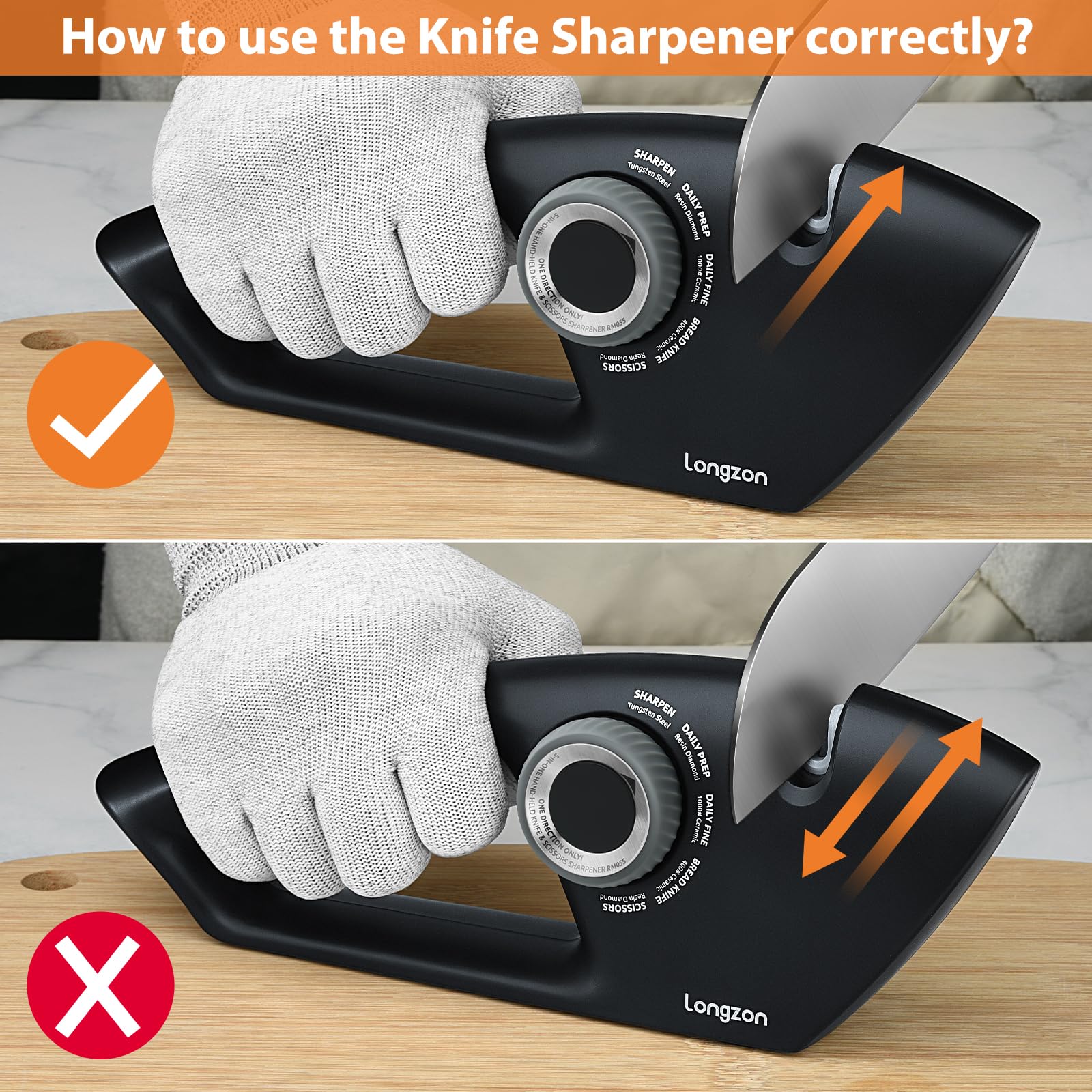 Longzon compact design fits neatly on any kitchen counter.
