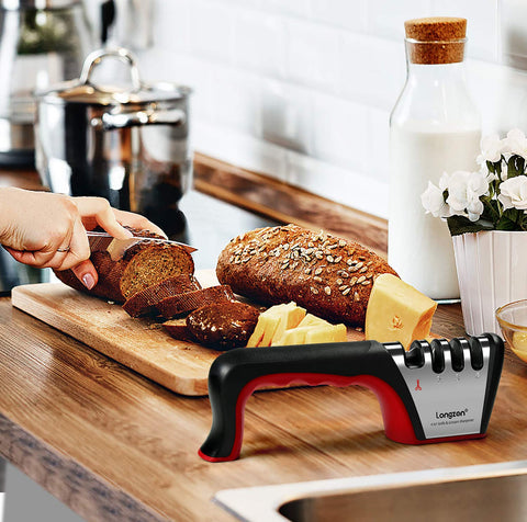 Longzon compact space-saving design fits neatly on your countertop.