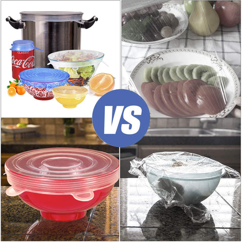 Longzon dishwasher-safe lid keeps contents fresh