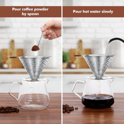 LOOFORE cleaning brush and scoop included for quick cleanup.