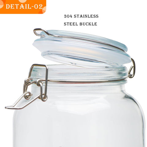 LOOIOOJ labels and chalk marker help prevent mix-ups in the pantry.