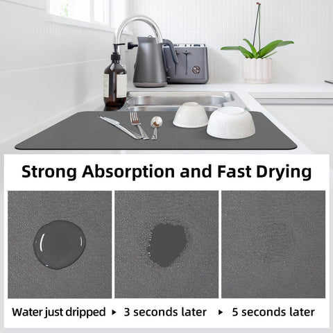LOPNUR anti-slip back mat keeps dishes steady