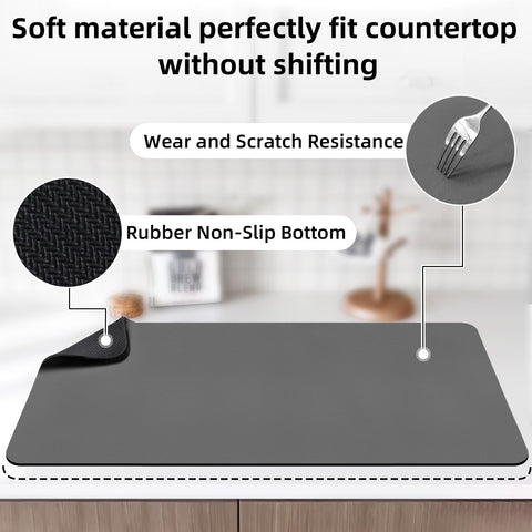 LOPNUR easy-clean surface simplifies rinse and air-dry