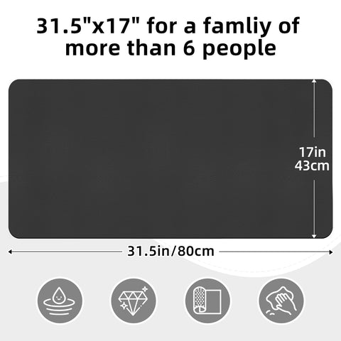 LOPNUR easy-clean drying mat; rinse and air dry to maintain