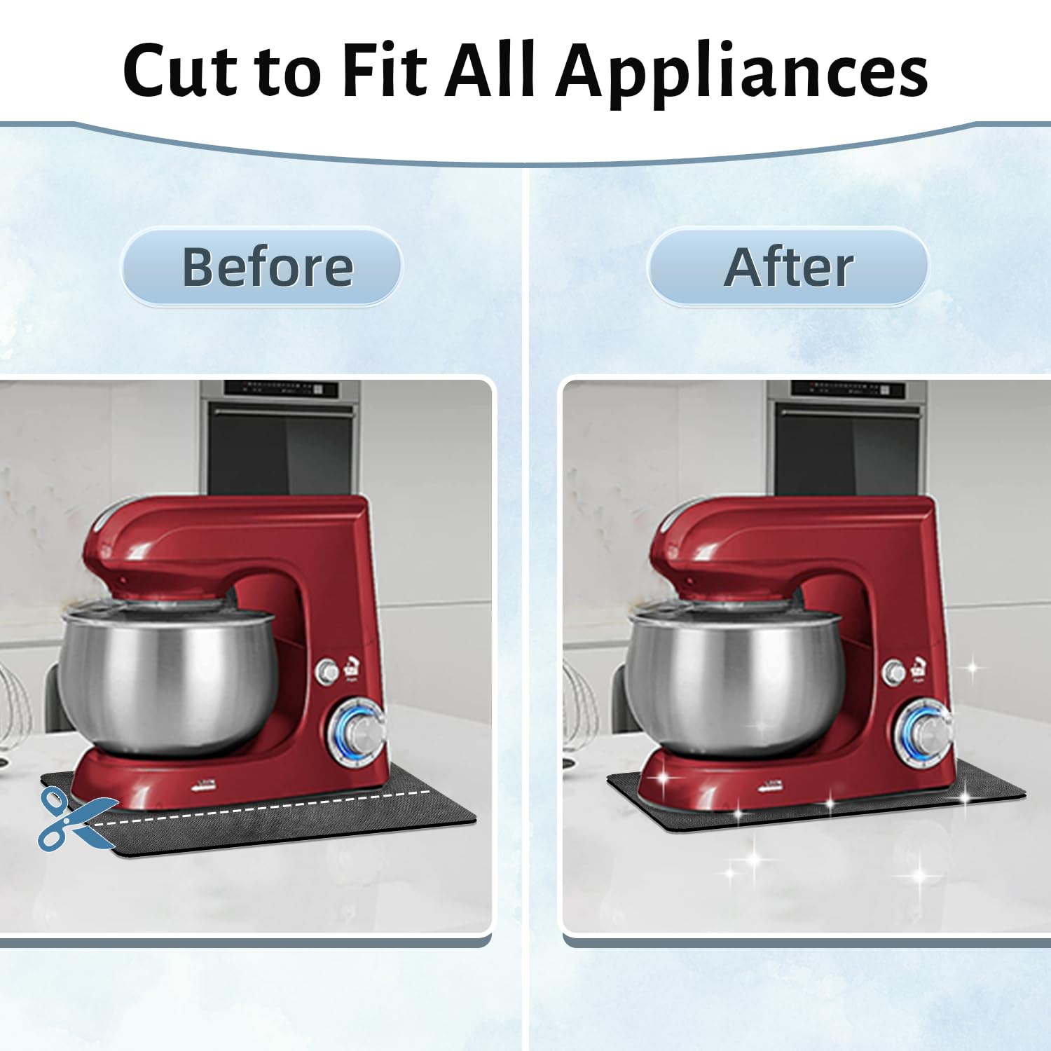 LOPNUR multipurpose appliance slider doubles as a heat-resistant mat and protector.