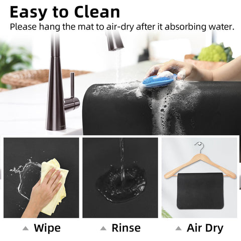 LOPNUR pet-dish mat helps manage spills during feeding