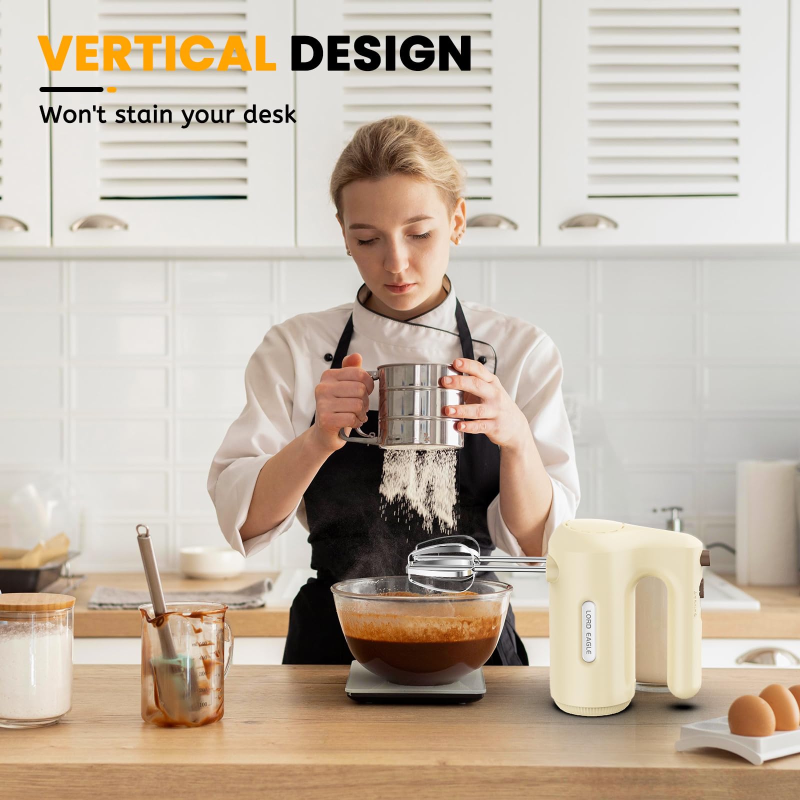 Lord Eagle dishwasher-safe attachments simplify post-baking cleanup