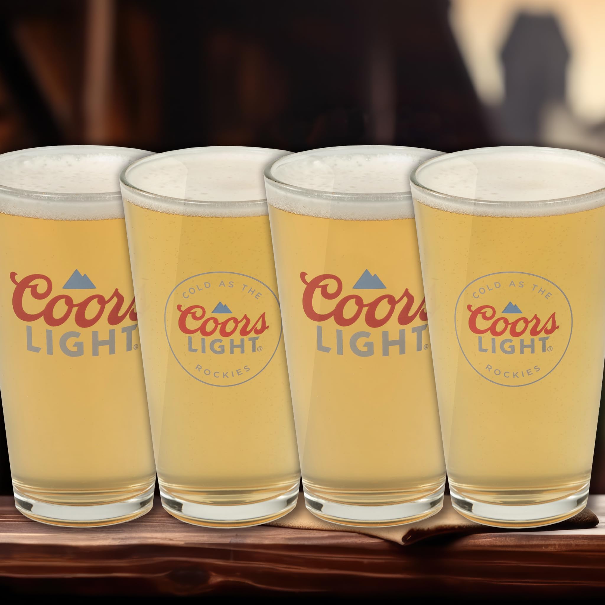LORD'S ROCKS Coors Light glass enhances tasting moments
