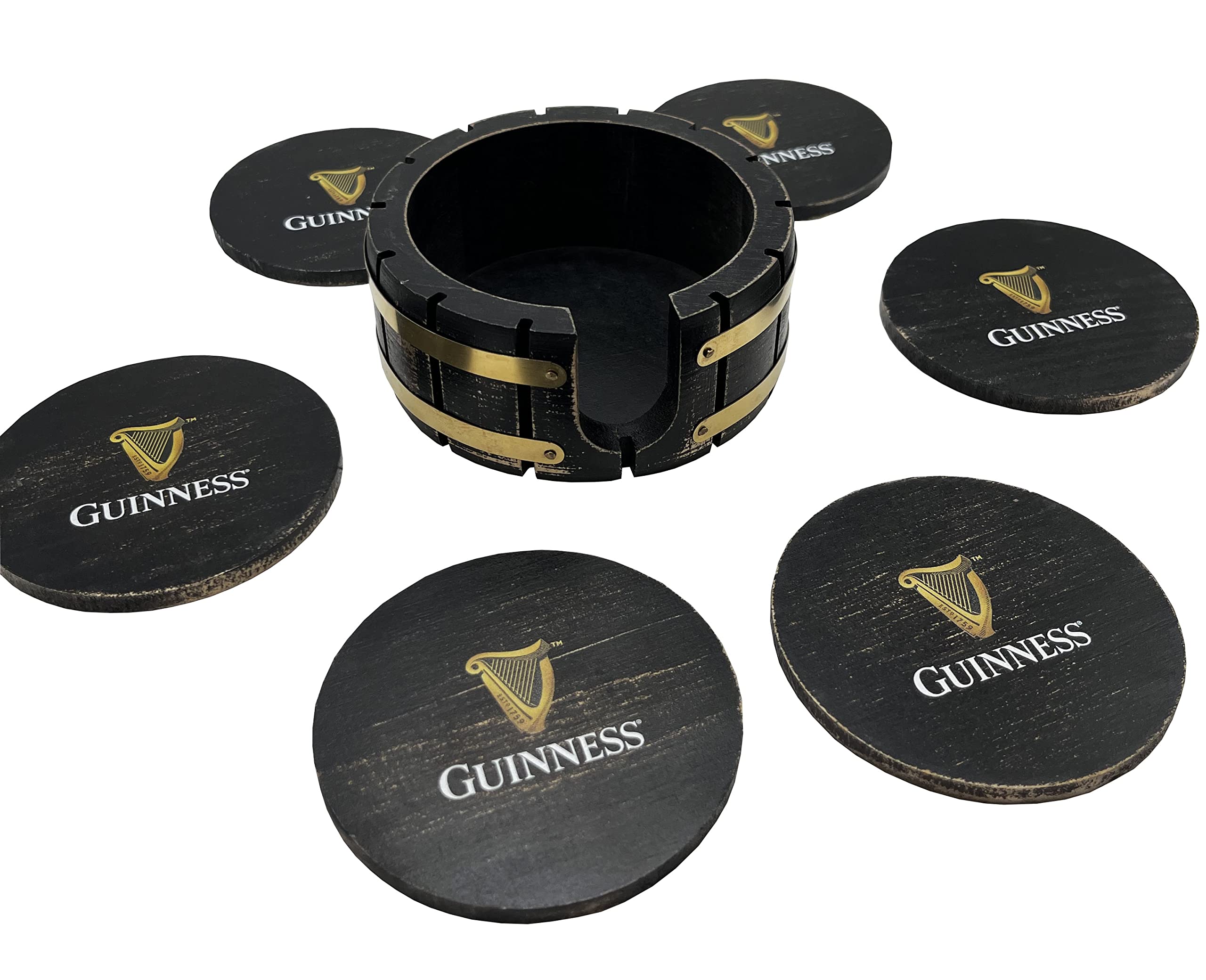 LORD'S ROCKS Guinness coaster gift pack ideal for fans and celebrations.