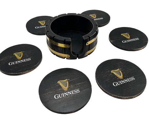 LORD'S ROCKS Guinness coaster gift pack ideal for fans and celebrations.