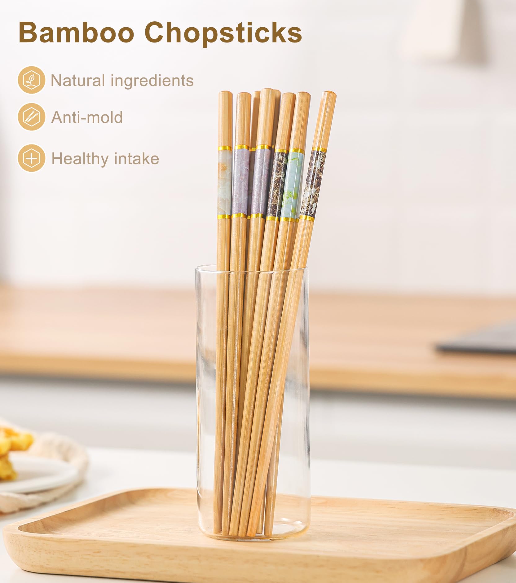 LOROTOCO Chinese style chopsticks, widely used in kitchens and restaurants