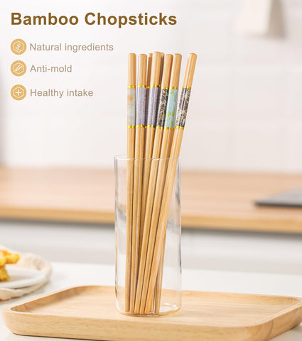 LOROTOCO Chinese style chopsticks, widely used in kitchens and restaurants