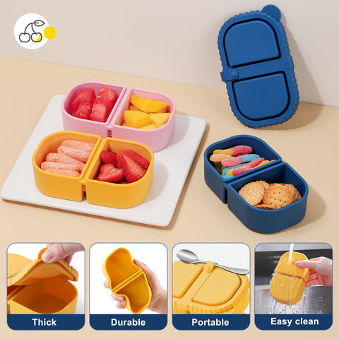 LOROTOCO leakproof lid design on a compact container, secure for sauces.