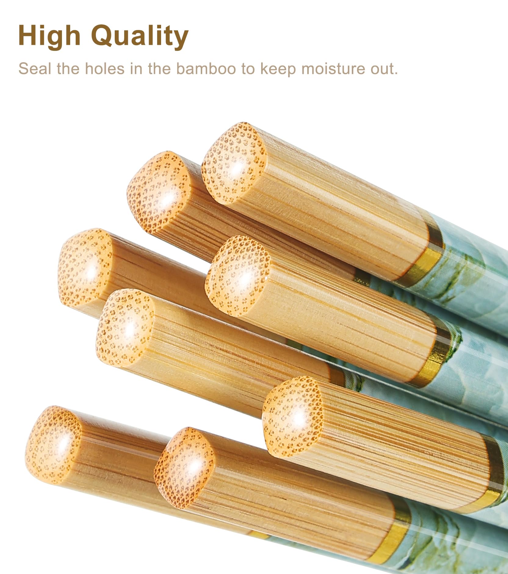 LOROTOCO reusable chopsticks, washable and easy to clean after meals