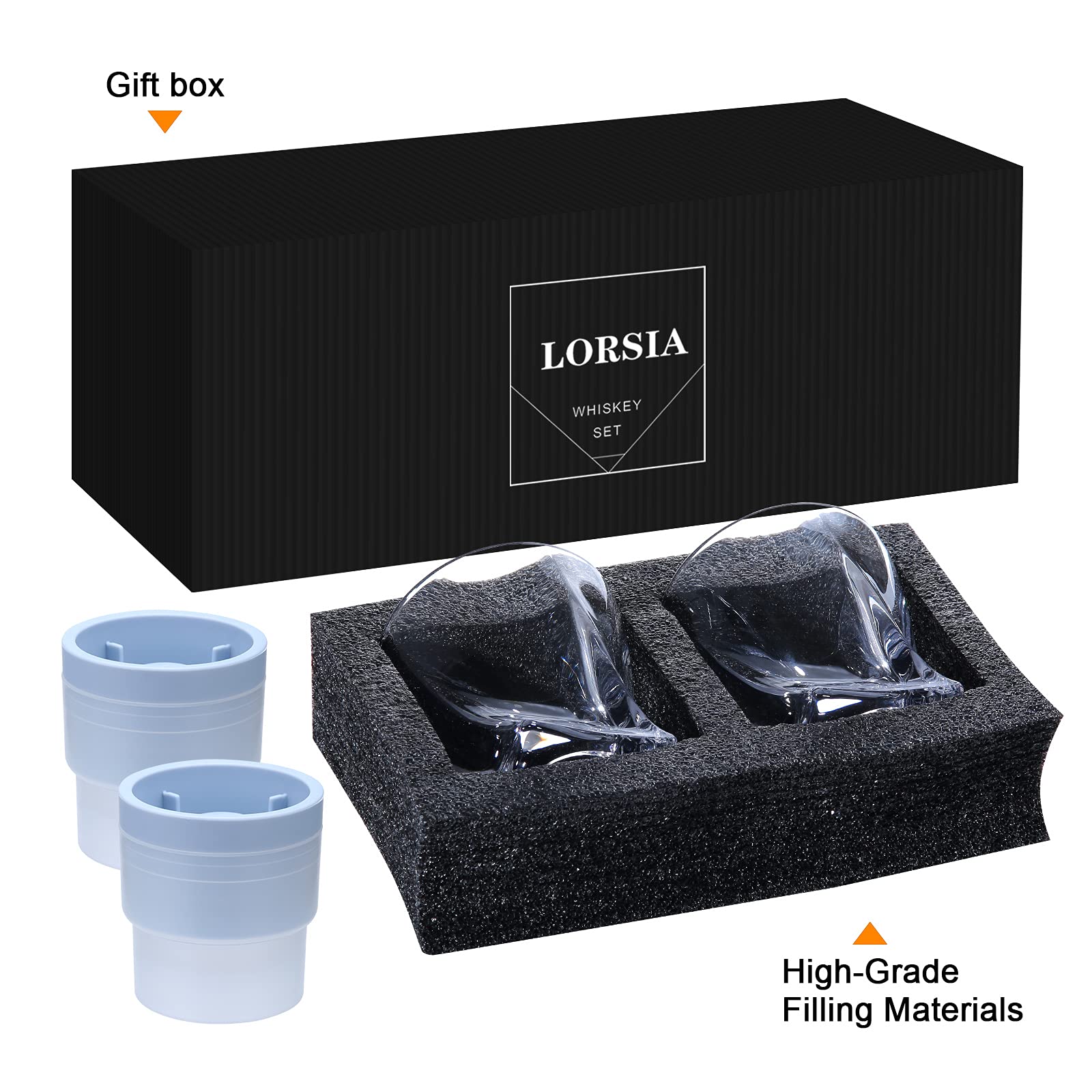 LORSIA gift box — premium presentation for celebrations.