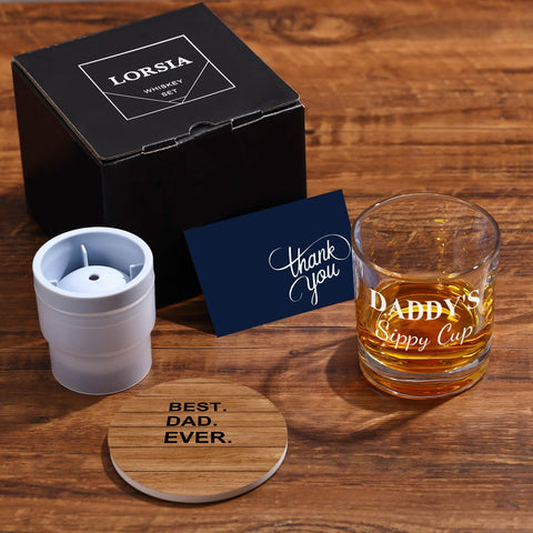 LORSIA Lead-free crystal whiskey glass blends elegance with durability.