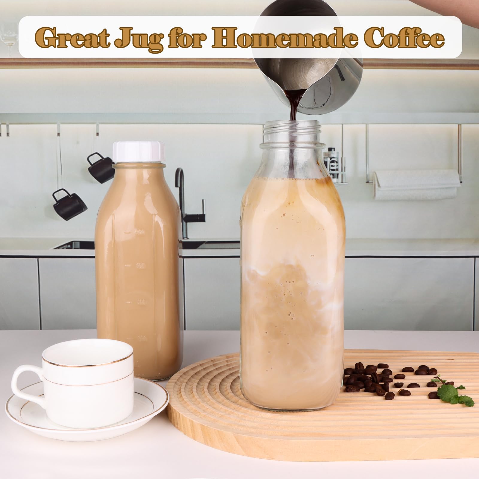 LOSANJI nut milk bag included for silky almond or oat milks