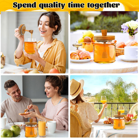 Loscarol honey pot makes a stylish gift for kitchen lovers.