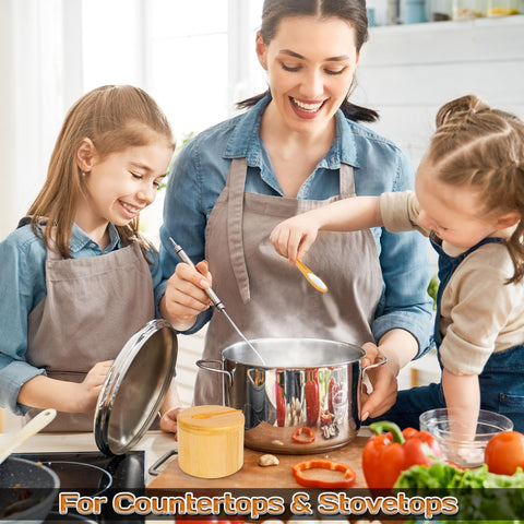 Loscarol salt box on countertop for quick flavor boosts.