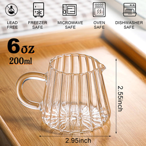 Dishwasher-safe glass makes cleanup quick after everyday coffee and tea moments.