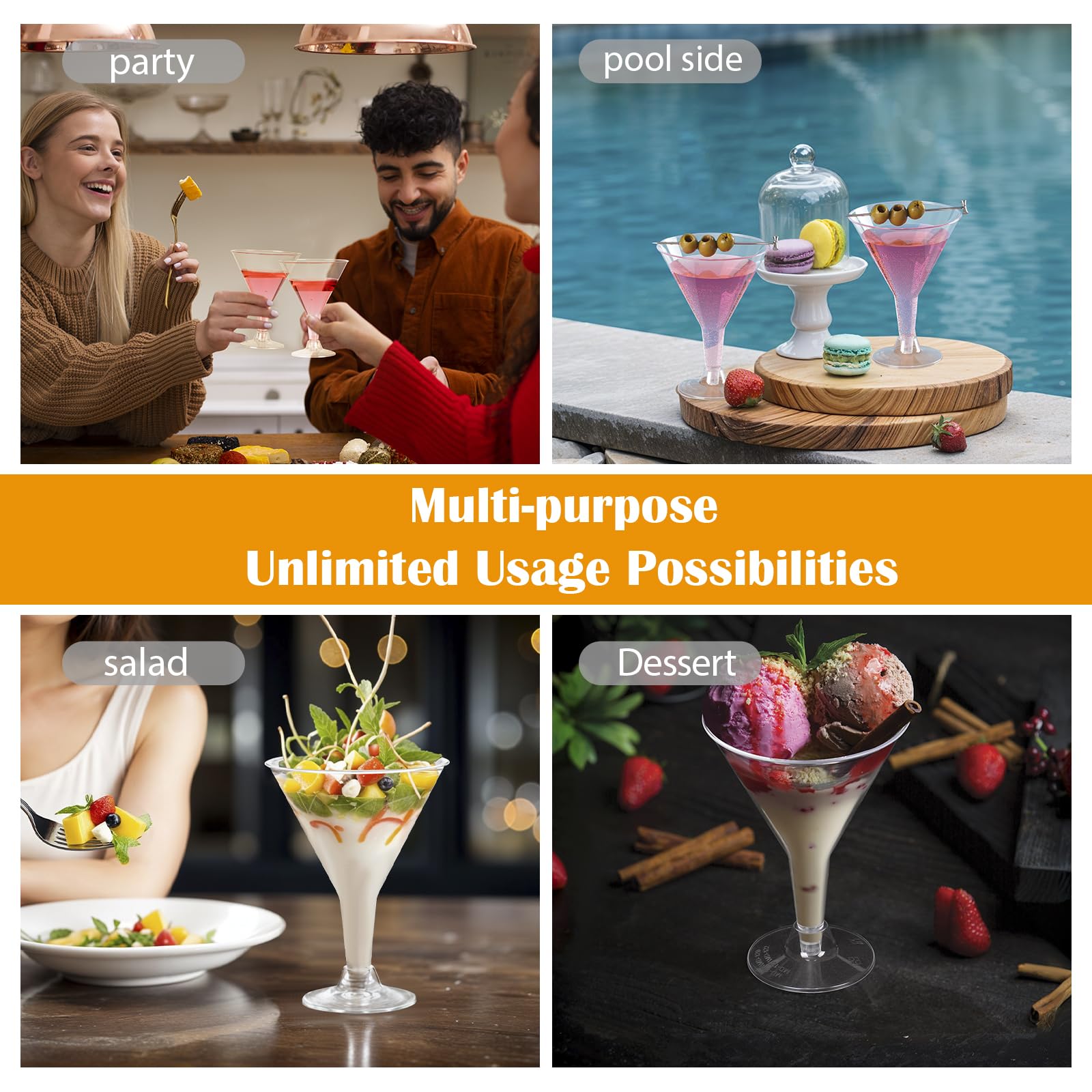Losneg bulk party pack simplifies bringing 50 glasses to events