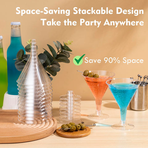 Losneg outdoor poolside entertaining with plastic martini glasses