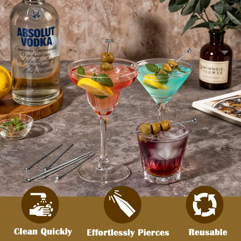 Losneg stainless steel drink garnish offers durable, rust-resistant performance for stylish cocktails