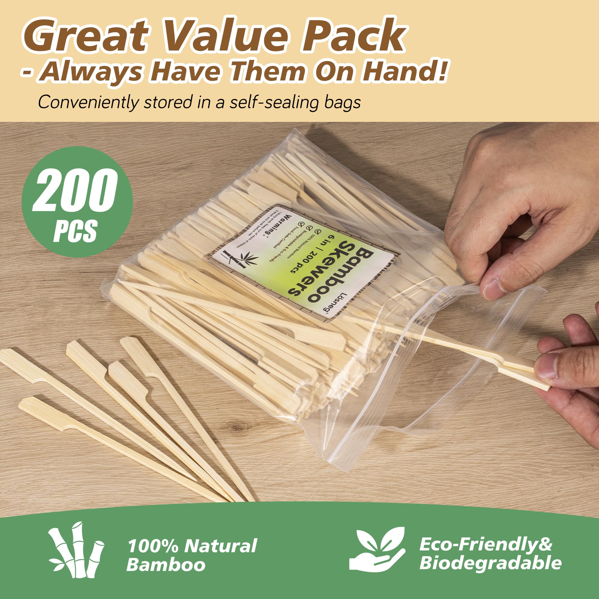 Losneg 200-piece set offers value for parties and meal prep.