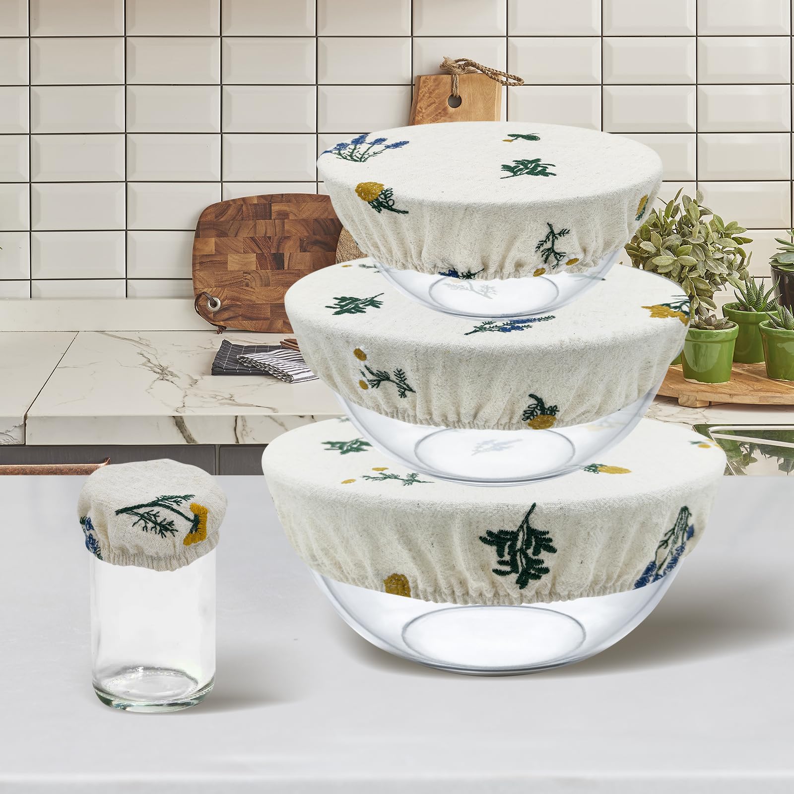 Lospara machine-washable bowl cover for easy maintenance