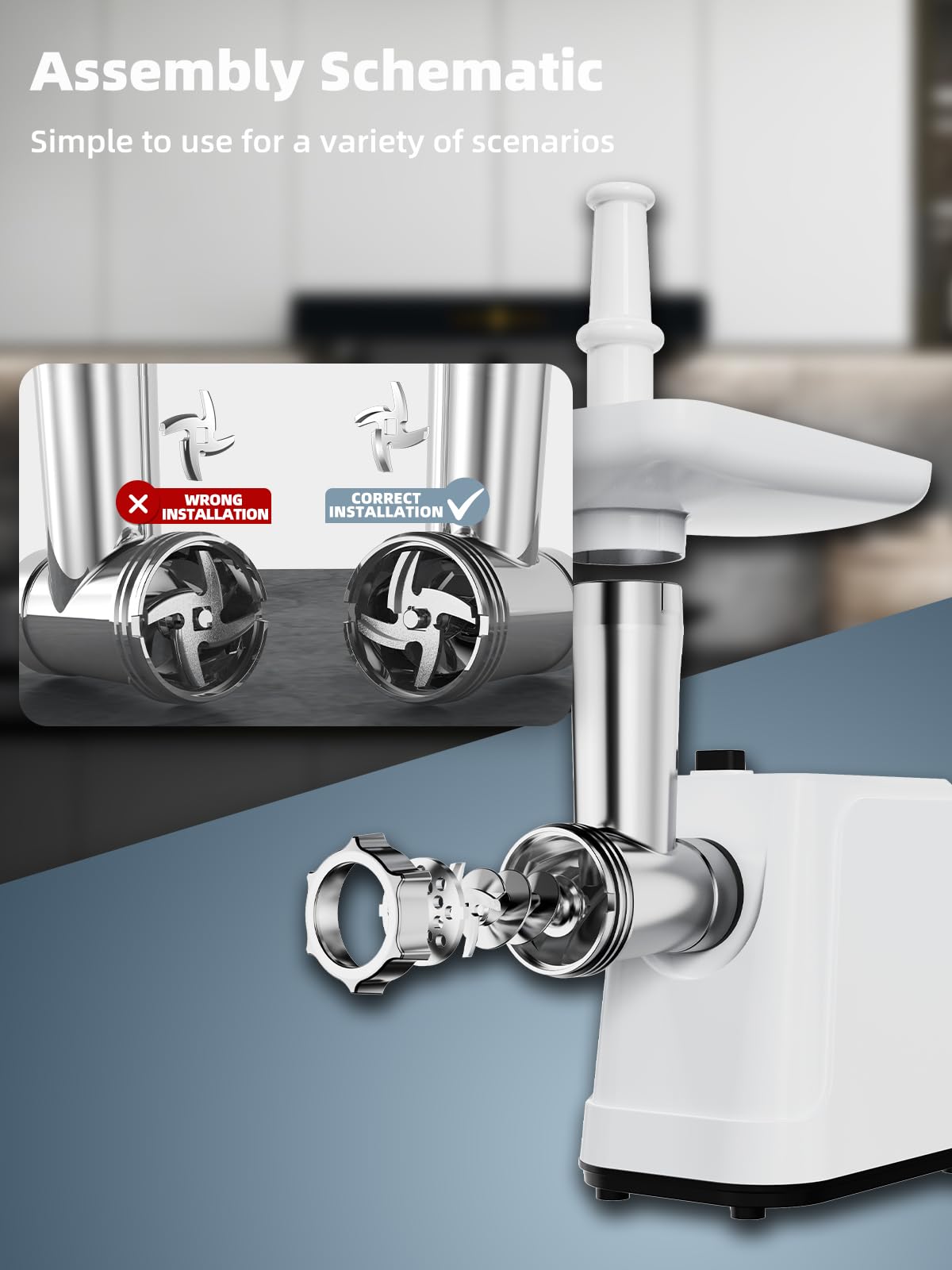 LOSRSWA anti-slip base stabilizes during operation