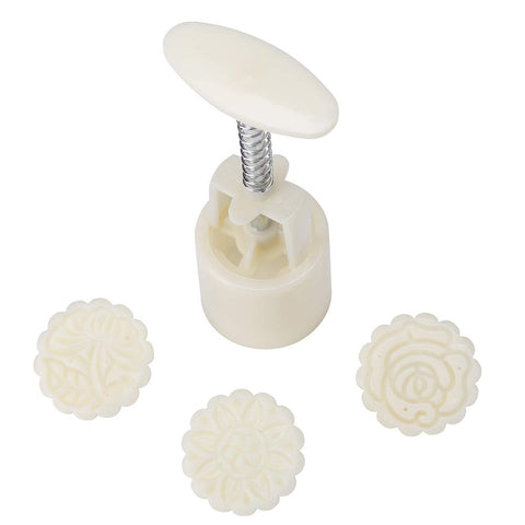 Lost Ocean easy-demold design helps smooth release of mooncake designs.