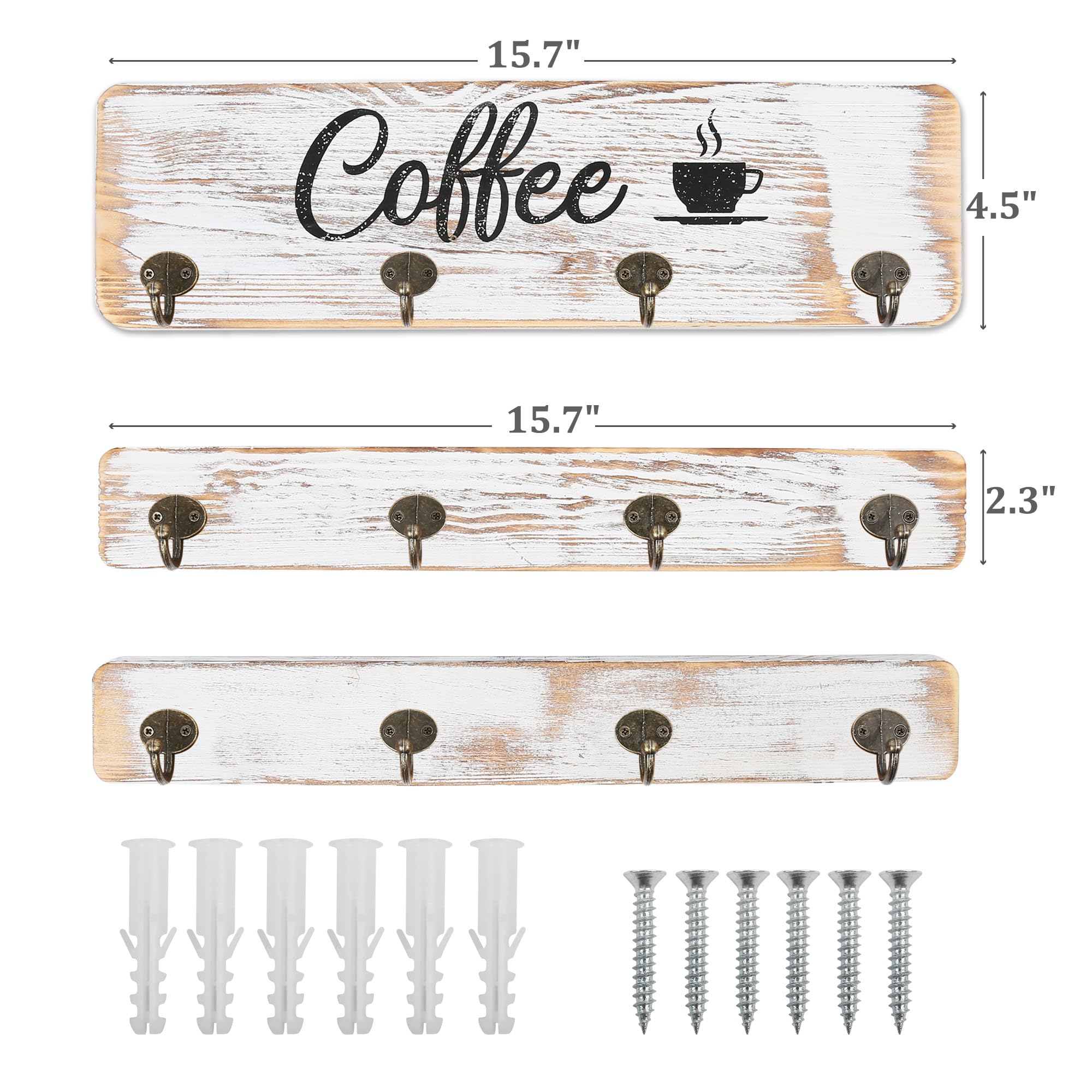 LotFancy easy-install mounting hardware for quick setup and secure wall mounting.