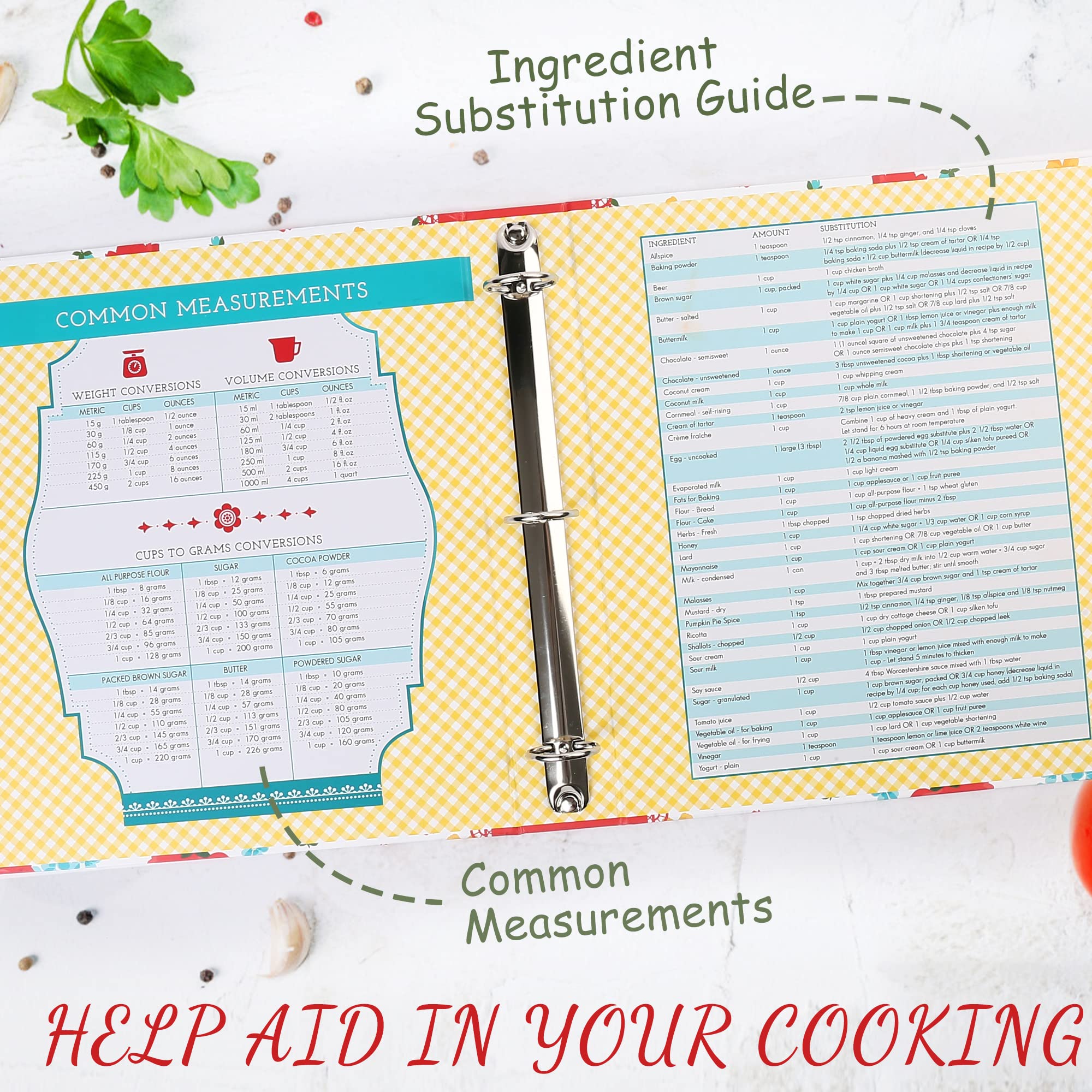 LotFancy 60 protective sleeves guard recipes from spills and wear.